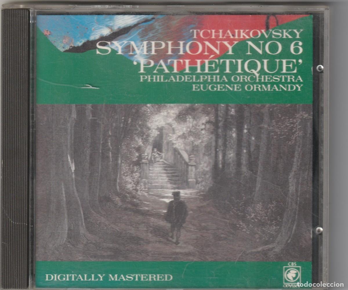 CDs de m&uacute;sica: TCHAIKOVSKY - SYMPHONY NO.6 PATHETIQUE (CD CBS) EUGENE ORMANDY - Foto 1