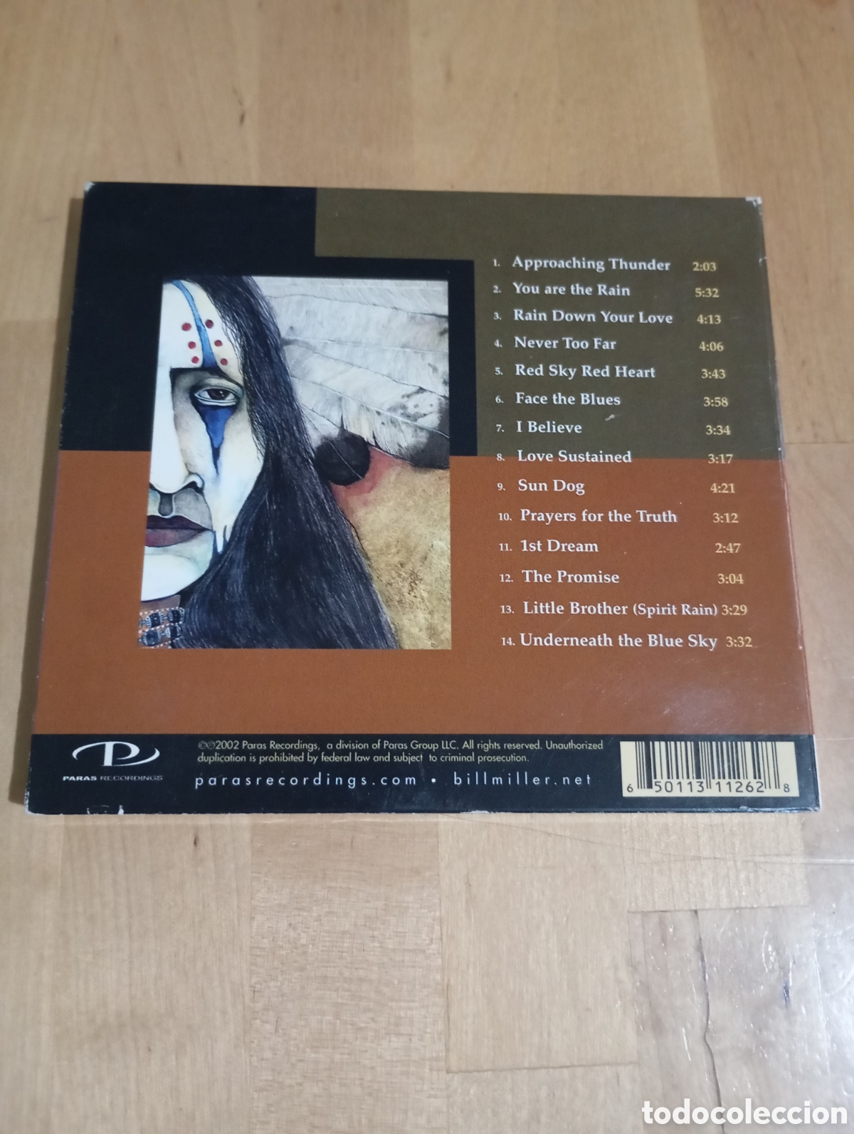 CDs de m&uacute;sica: CD Bill Miller Spirit Rain - Foto 2