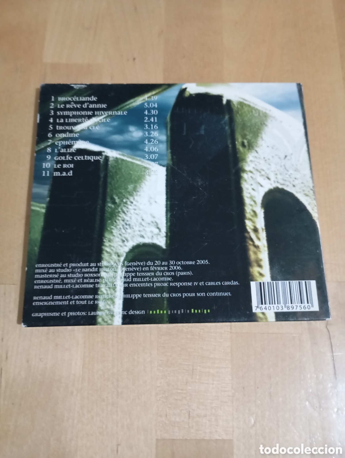 CDs de m&uacute;sica: Galloway effet papillon. CD Folk - Foto 2