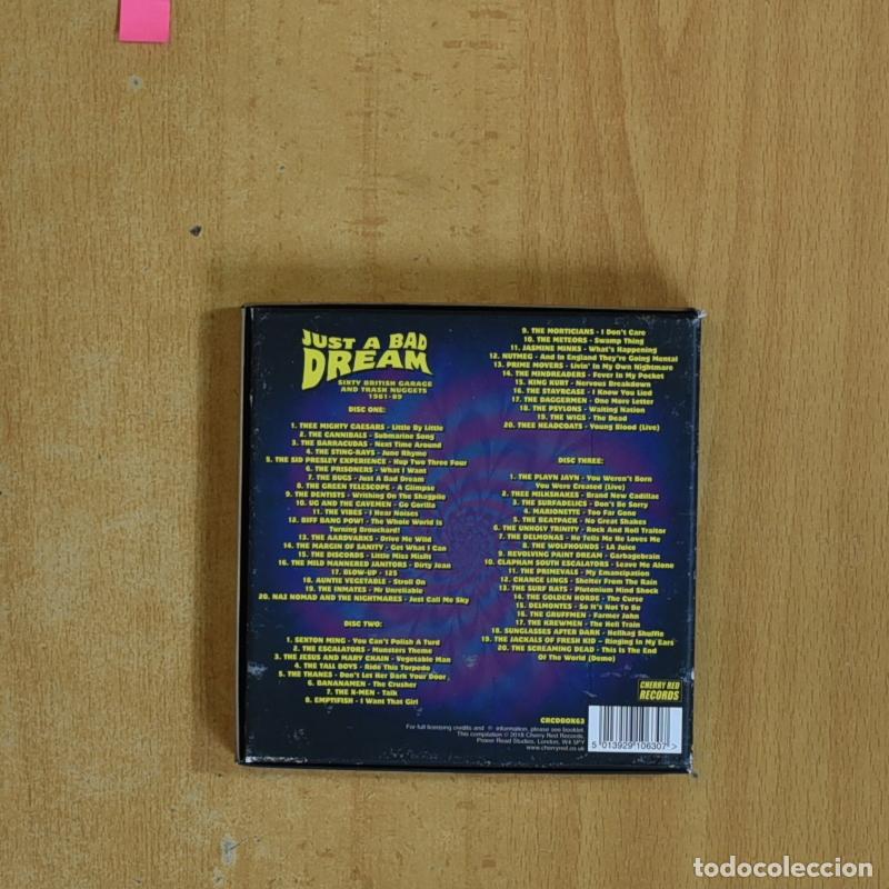 CDs de m&uacute;sica: VARIOS - JUST A BAD DREAM - BOX CD - Foto 2