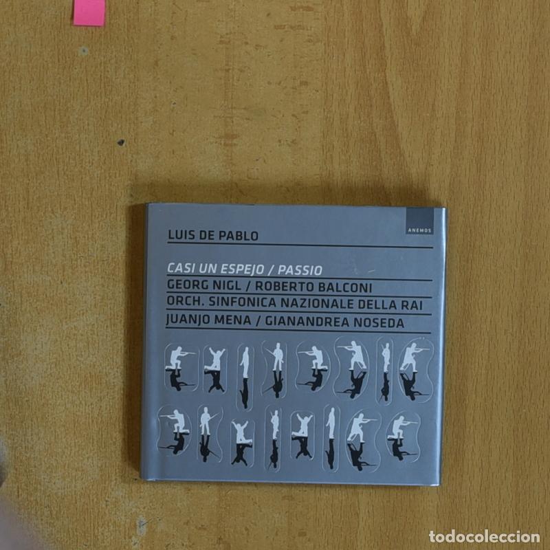 CDs de m&uacute;sica: LUIS DE PABLO - CASI UN ESPEJO / PASSIO - CD - Foto 1
