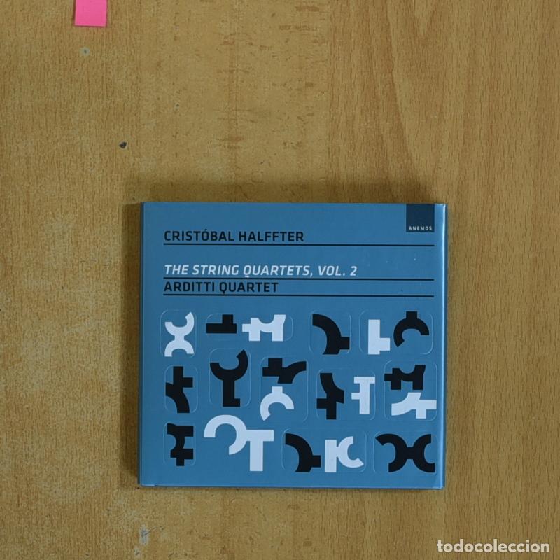 CDs de m&uacute;sica: CRISTOBAL HALFFTER - THE STRING QUARTETS VOL 2 - BOX CD - Foto 1