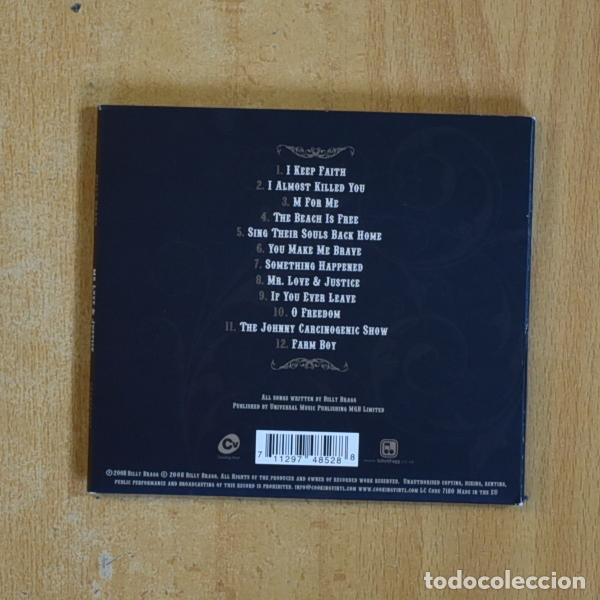 CDs de m&uacute;sica: BILLY BRAGG - MR LOVE JUSTICE - CD - Foto 2