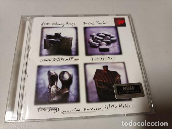CDs de m&uacute;sica: ANDRE PREVIN - FROM ORDINARY THINGS (YO YO MA) - Foto 1