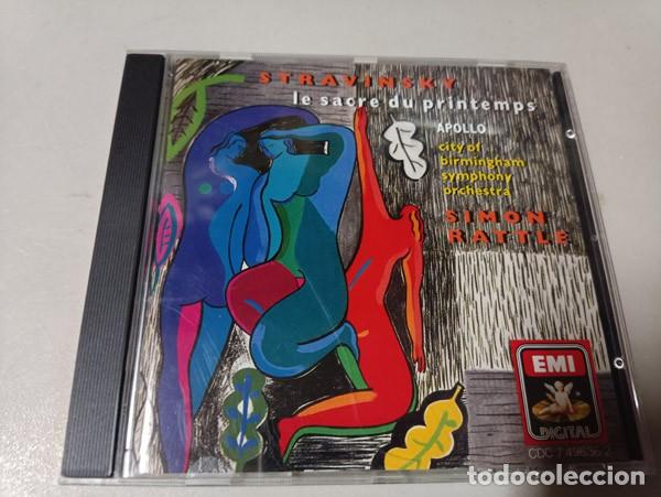 CDs de m&uacute;sica: STRAVINSKY - LE SACRE DU PRINTEMPS (SIMON RATTLE, EMI) - Foto 1