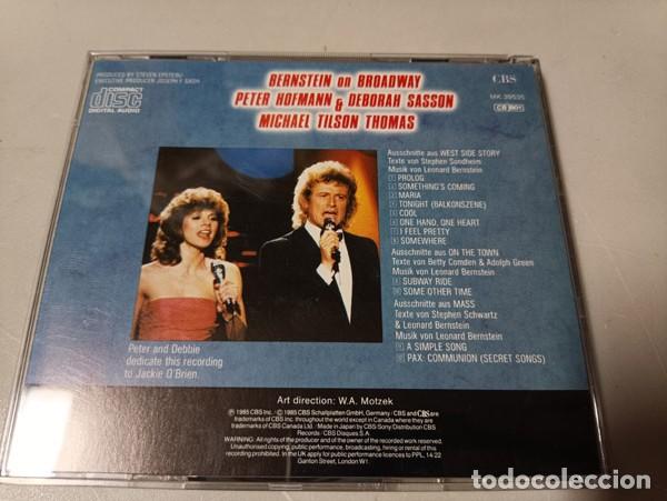CDs de m&uacute;sica: BERNSTEIN ON BROADWAY - MICHAEL TILSON THOMAS (CBS) - Foto 2