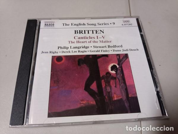 CDs de m&uacute;sica: BENJAMIN BRITTEN - CANTICLES I - V (NAXOS) - Foto 1