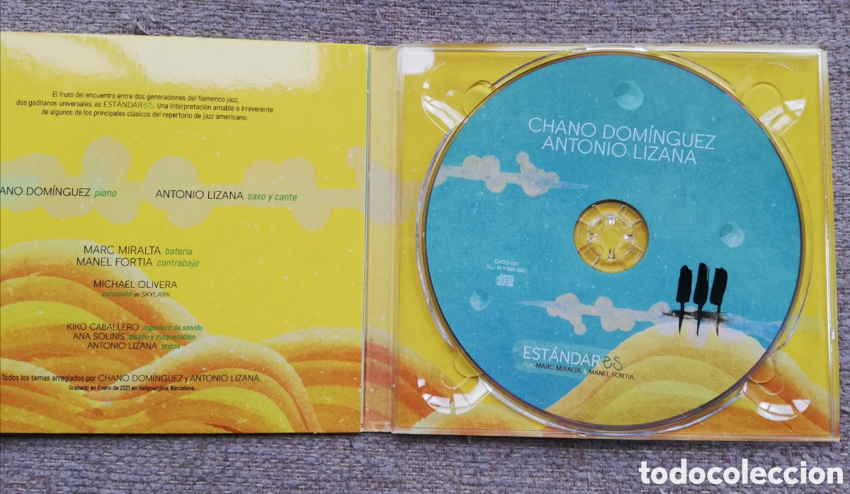 CDs de m&uacute;sica: Chano Dom&iacute;nguez y Antonio Lizana - Est&aacute;ndares - Foto 2