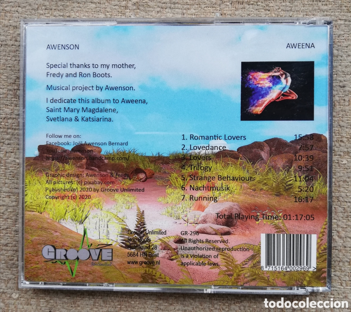 CDs de m&uacute;sica: Awenson - Aweena cd electronica progresiva - Foto 3