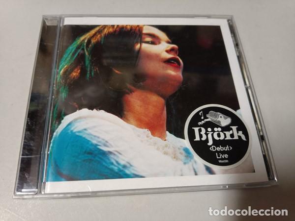 CDs de m&uacute;sica: BJORK - DEBUT LIVE (CD) - Foto 1