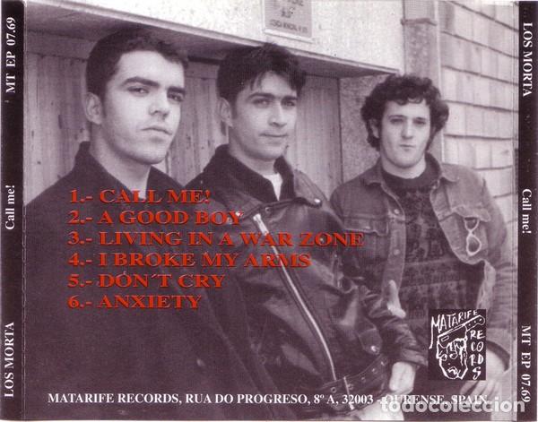CDs de m&uacute;sica: Los Morta &ndash; Call Me - PRECINTADO - Foto 2