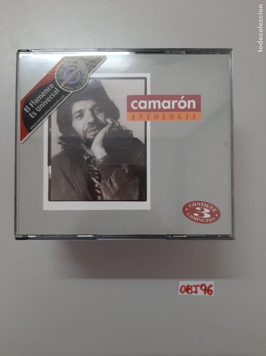 CDs de m&uacute;sica: Disco cds: camar&oacute;n antolog&iacute;a - Foto 1