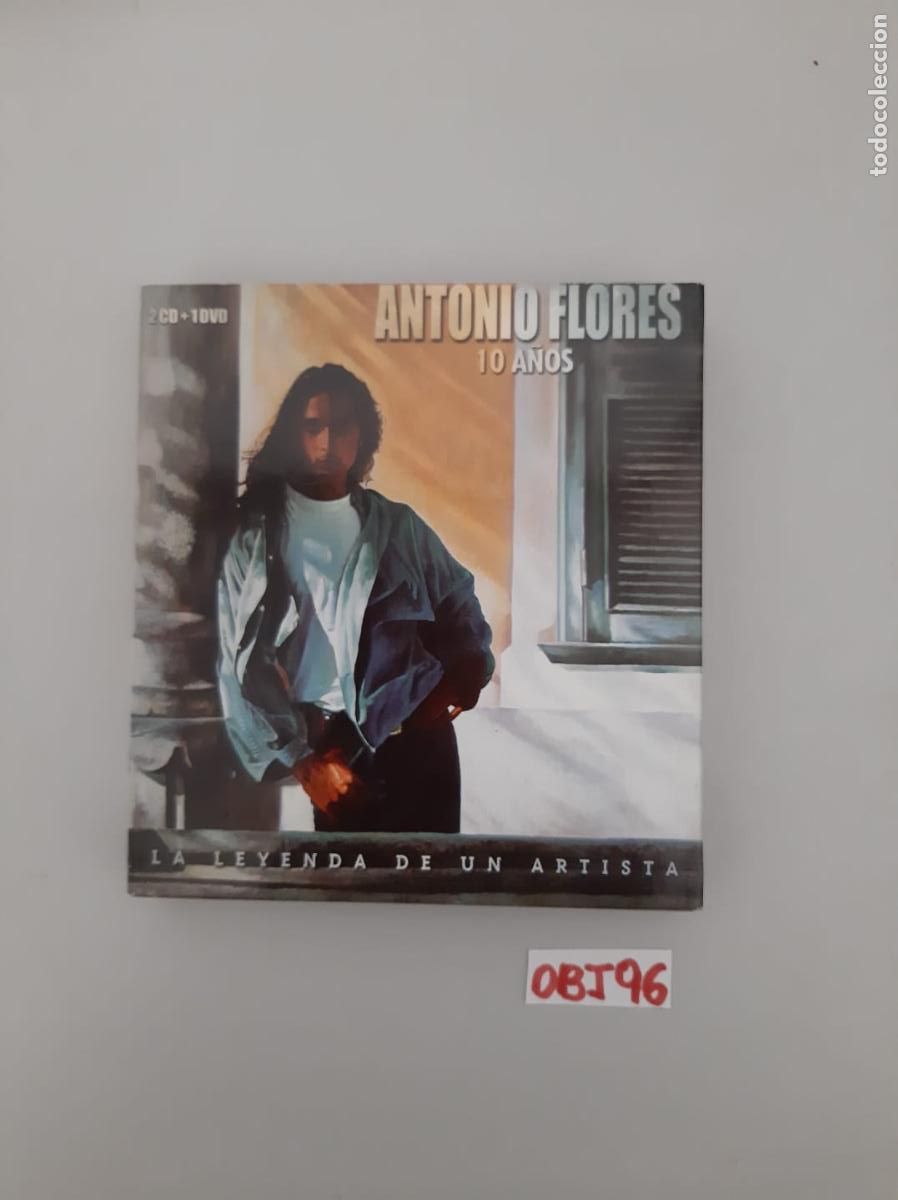 CDs de m&uacute;sica: Disco cds: Antonio Flores - Foto 1