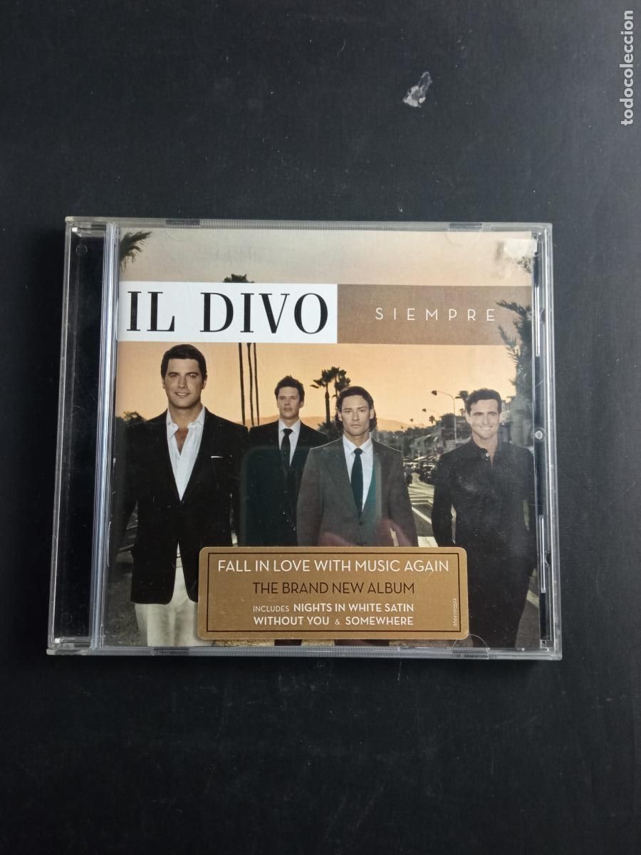 CDs de m&uacute;sica: IL DIVO, SIEMPRE. CD - Foto 1