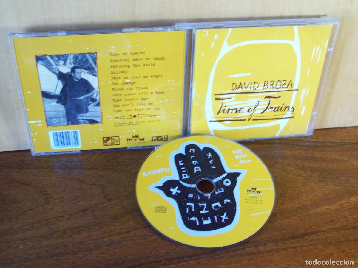 CDs de m&uacute;sica: DAVID BROZA - TIME OF TRAINS - CD - Foto 1