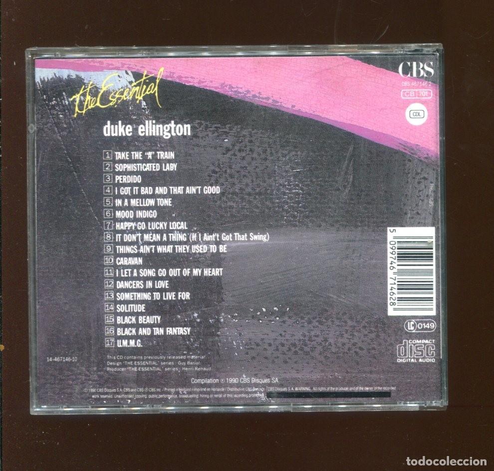 CDs de m&uacute;sica: duke ellington. the essential. cd jazz - Foto 2