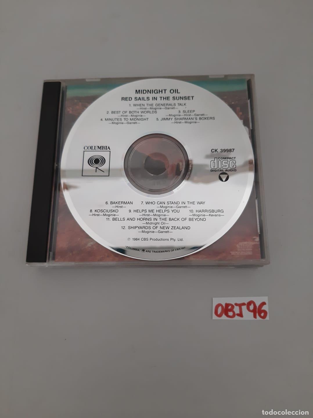 CDs de m&uacute;sica: Disco cds: midnight oil - Foto 1