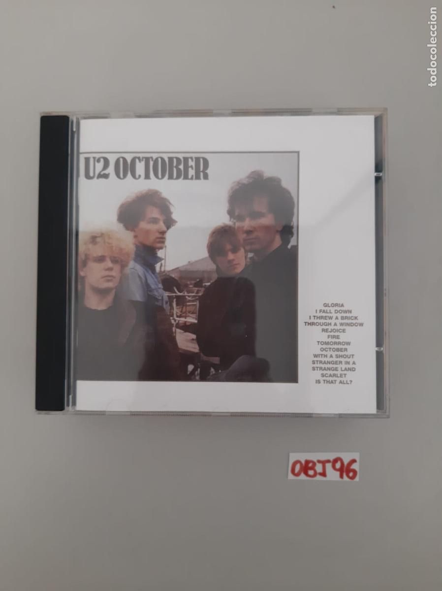 CDs de m&uacute;sica: Disco cds: U2 october - Foto 1