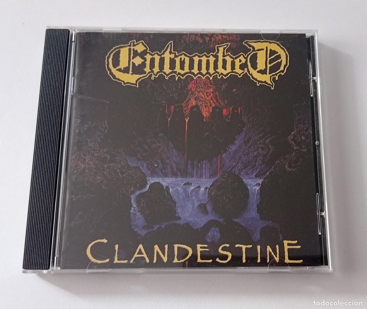 CDs de m&uacute;sica: CD ENTOMBED - CLANDESTINE - Foto 1
