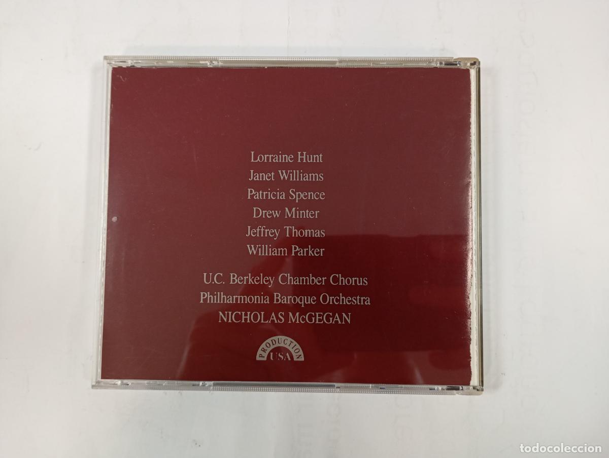 CDs de m&uacute;sica: HANDEL MESSIAH. NICHOLAS MCGEGAN CD. TDKCD74 - Foto 2
