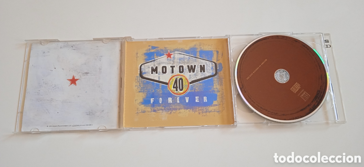 CDs de m&uacute;sica: MOTOWN 40 forever 2CD - Foto 3