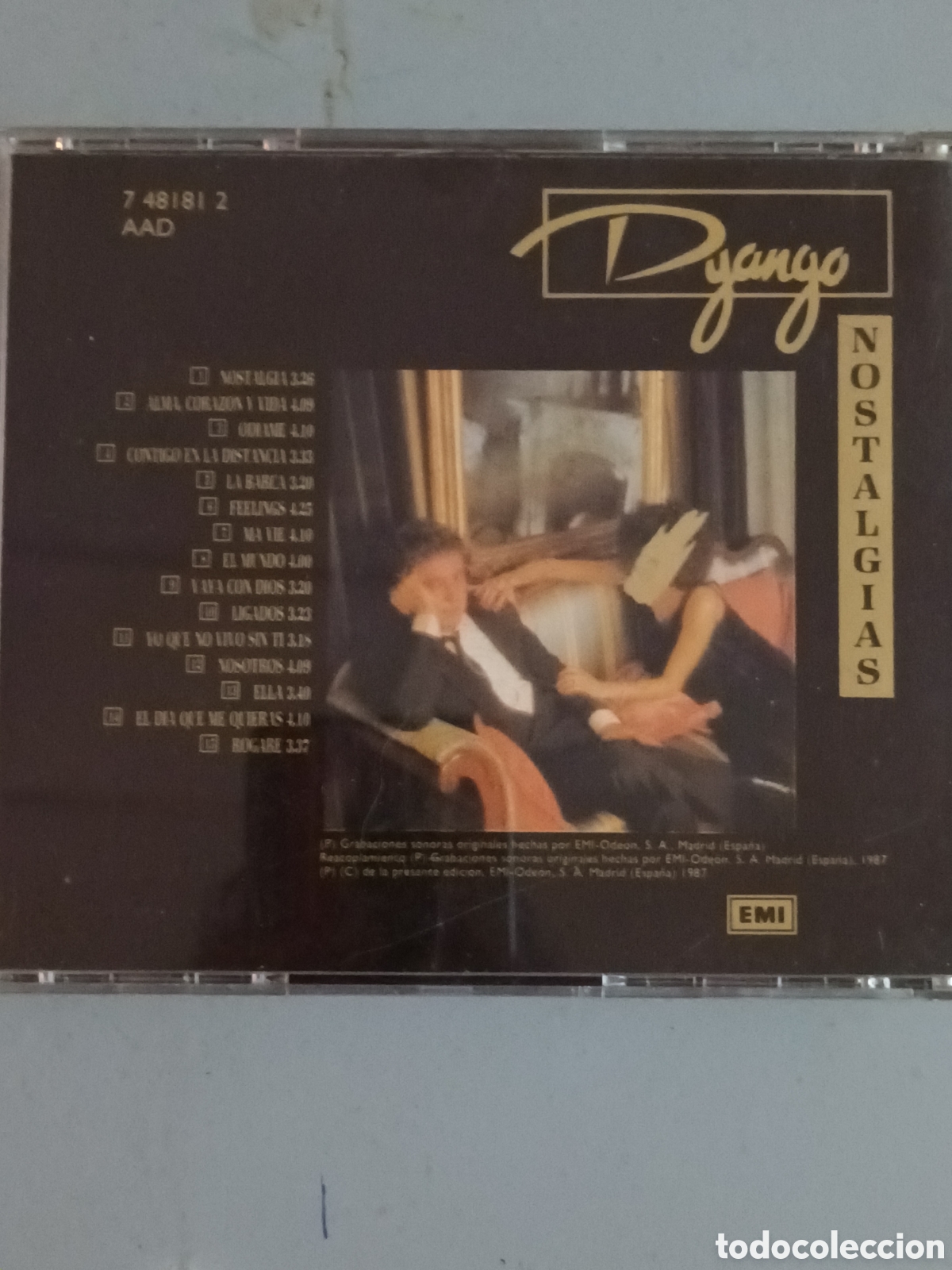 CDs de m&uacute;sica: Dyango nostalgias cd - Foto 2