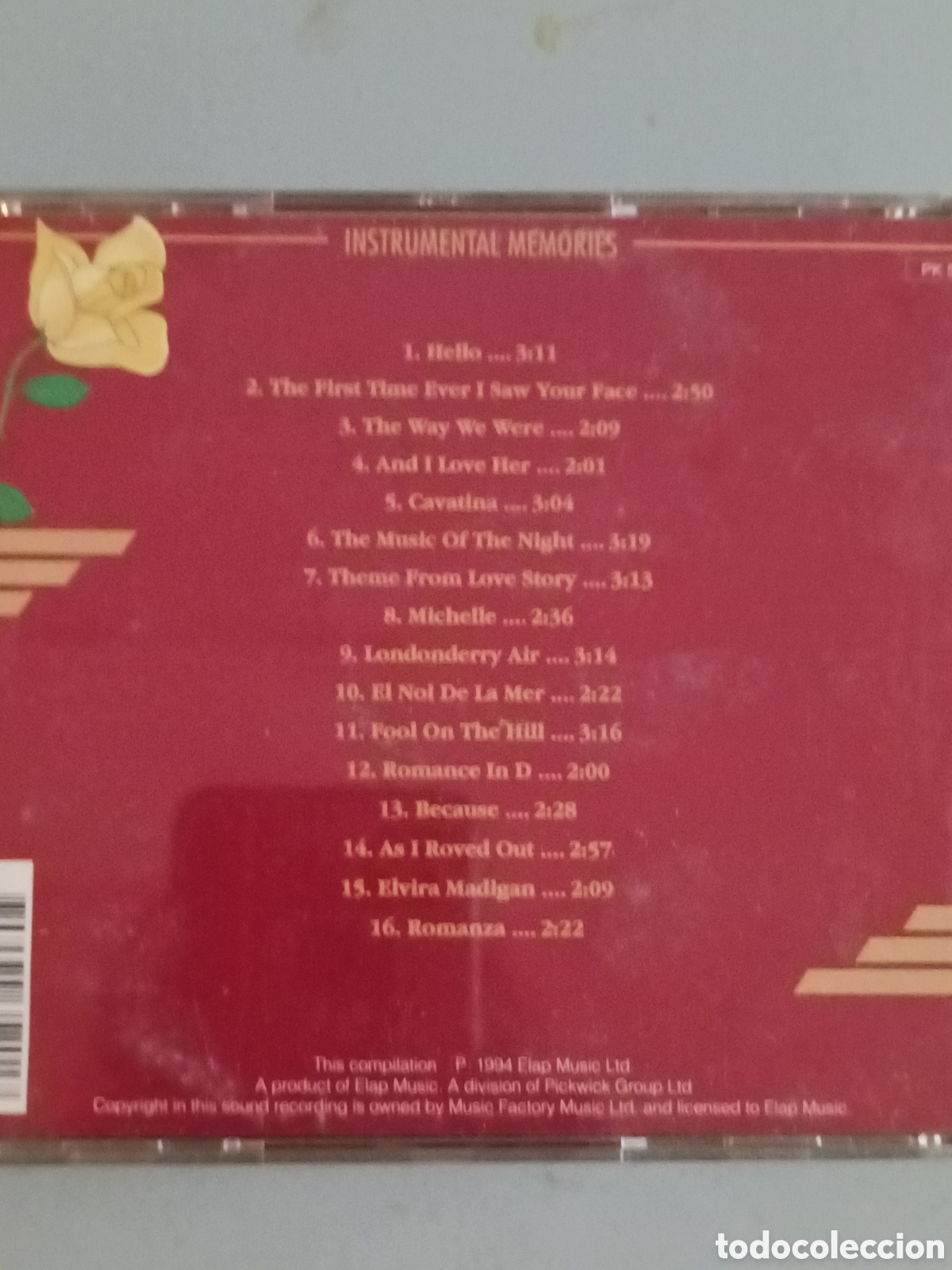 CDs de m&uacute;sica: Romantic guitars cd musical - Foto 2