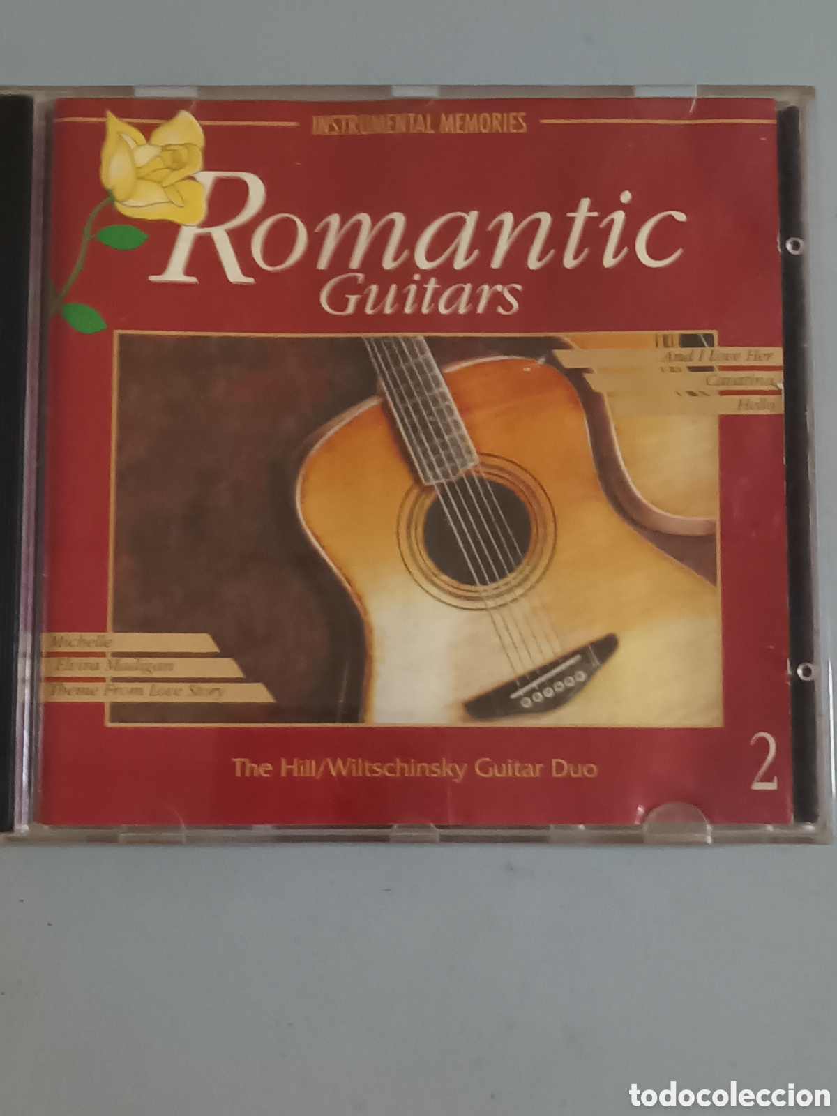 CDs de m&uacute;sica: Romantic guitars cd musical - Foto 1