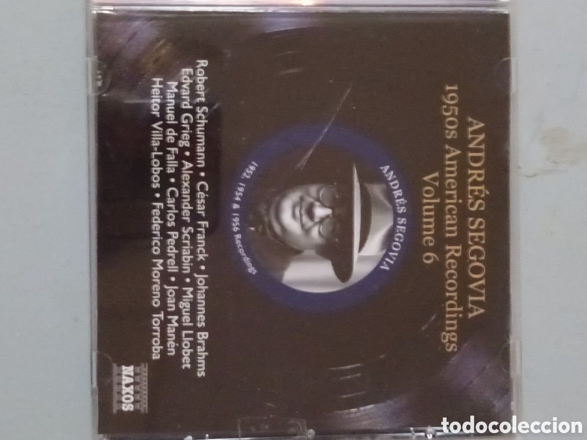 CDs de m&uacute;sica: Andr&eacute;s Segovia volumen 6 - Foto 1