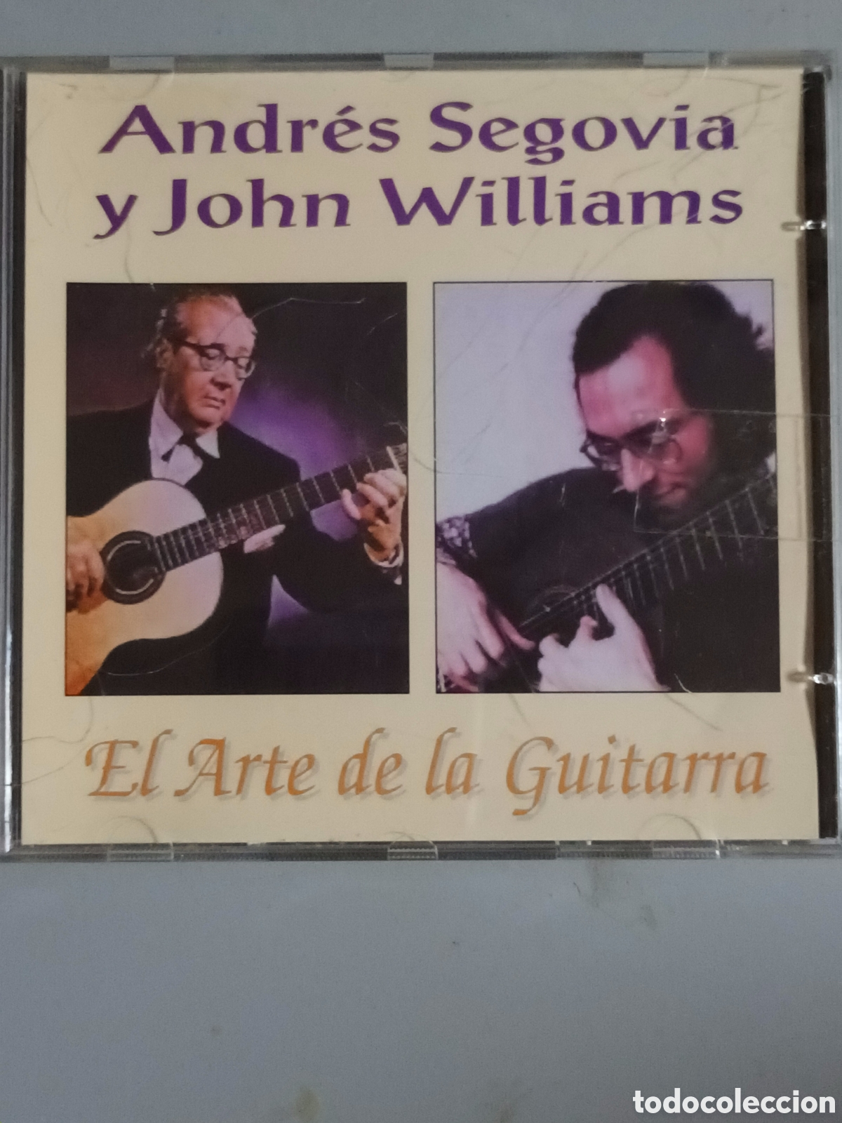 CDs de m&uacute;sica: Andr&eacute;s Segovia y jonh Williams - Foto 1