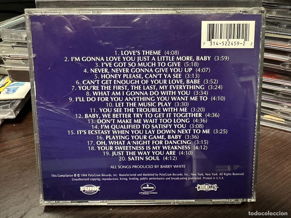 CDs de m&uacute;sica: Barry White - All-Time Greatest Hits (CD, Comp) - Foto 2