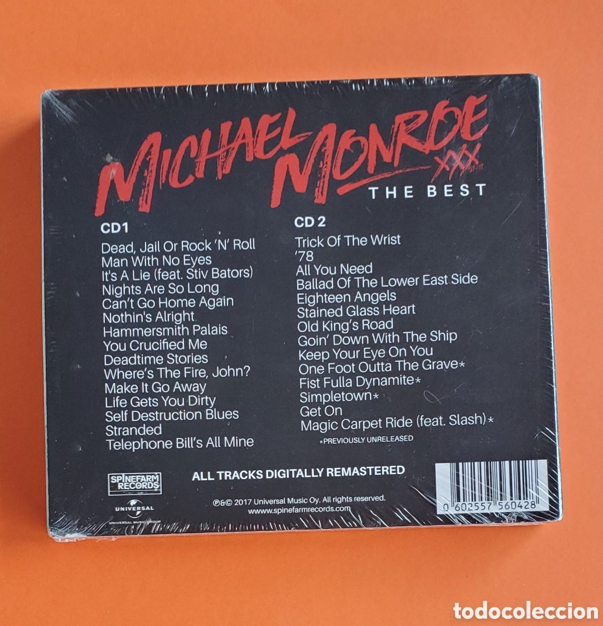 CDs de m&uacute;sica: MICHAEL MONROE . The best . Precintado . - Foto 2