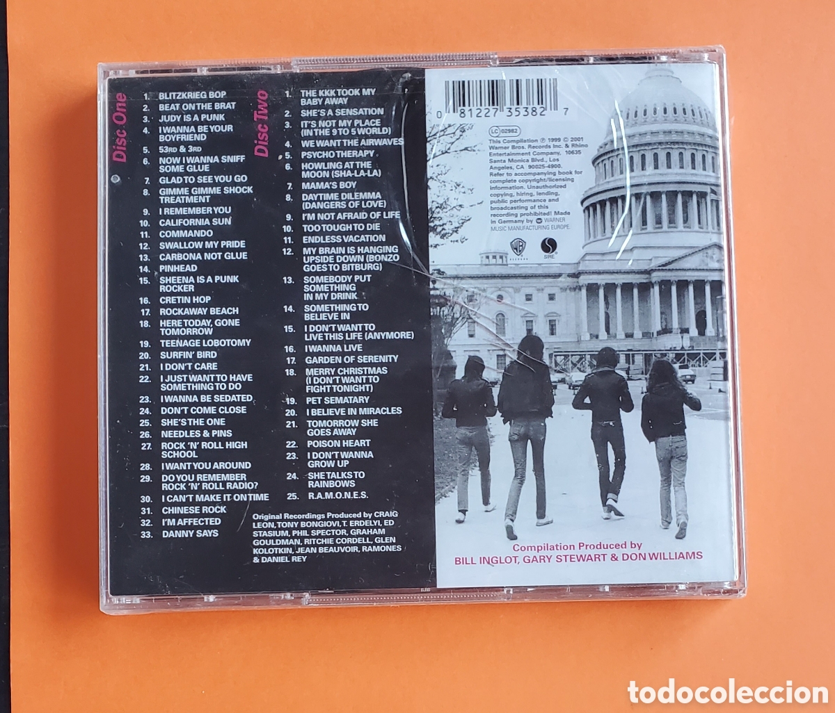 CDs de m&uacute;sica: PRECINTADO . RAMONES . Anthology . - Foto 2