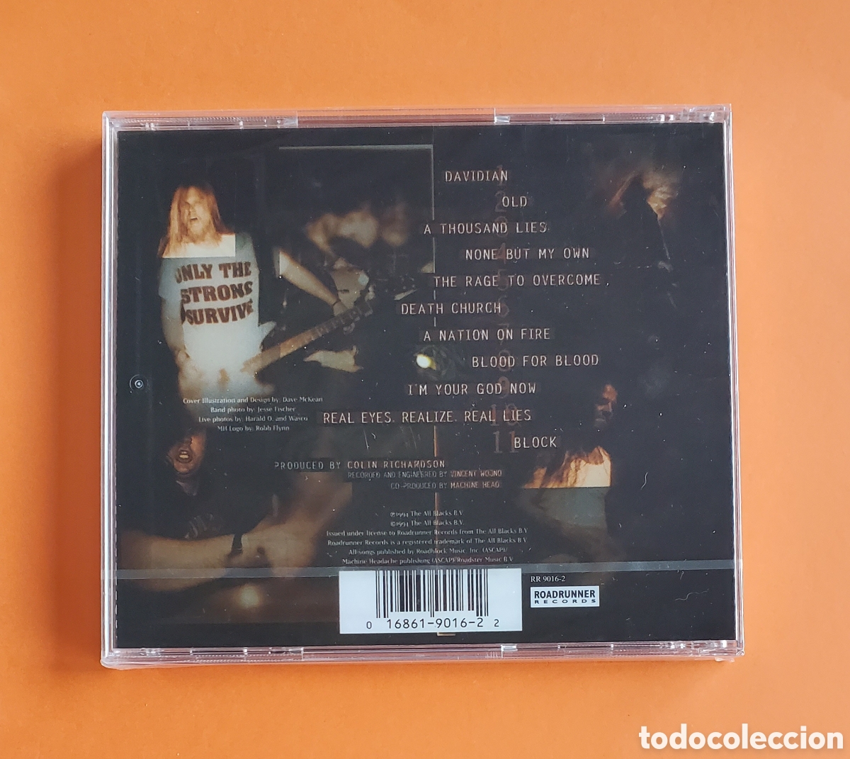 CDs de m&uacute;sica: MACHINE HEAD . Burn my eyes . Precintado . - Foto 2