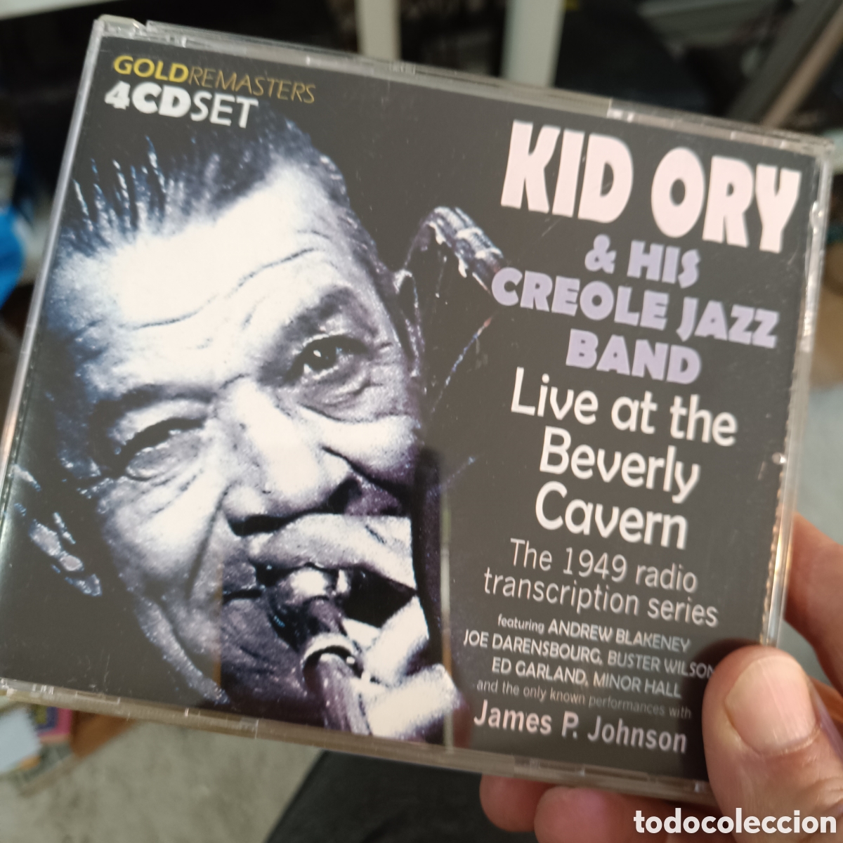 CDs de m&uacute;sica: Kid Ory &ndash; Kid Ory At The Beverly Cavern (4xCDS) - Foto 1