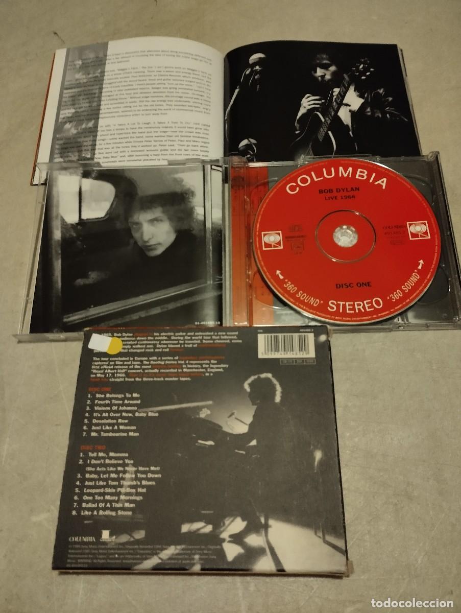 CDs de m&uacute;sica: Bob Dylan Doble CD live 1966 - Foto 2