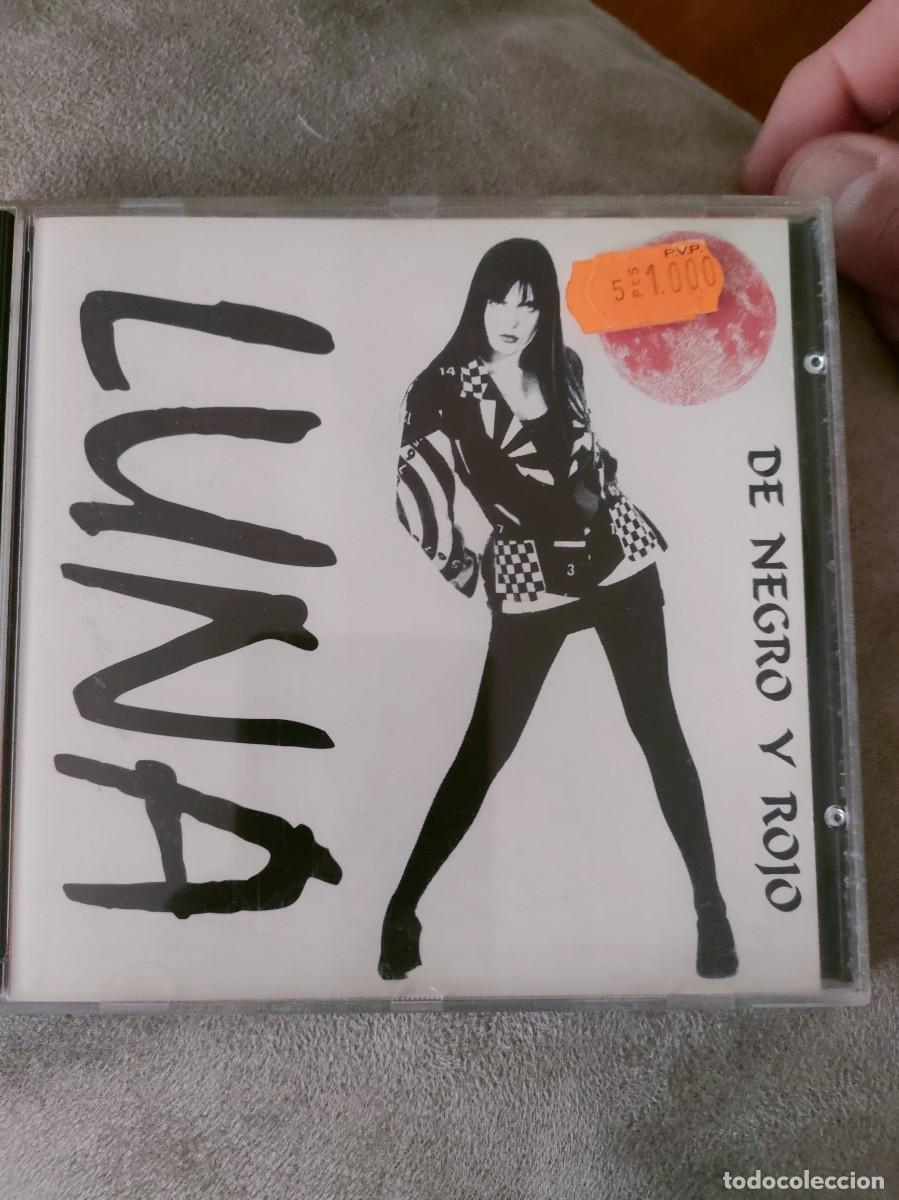 CDs de m&uacute;sica: LUNA. DE NEGRO Y ROJO - Foto 1