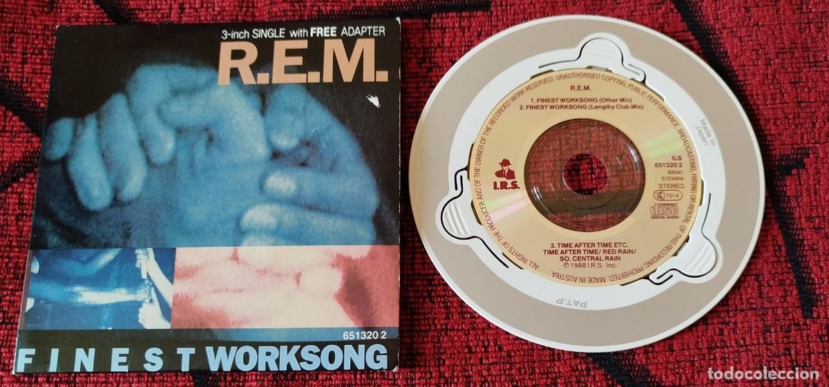 CDs de m&uacute;sica: R.E.M. ** Finest Worksong ** 1988 UK CD SINGLE - Foto 1