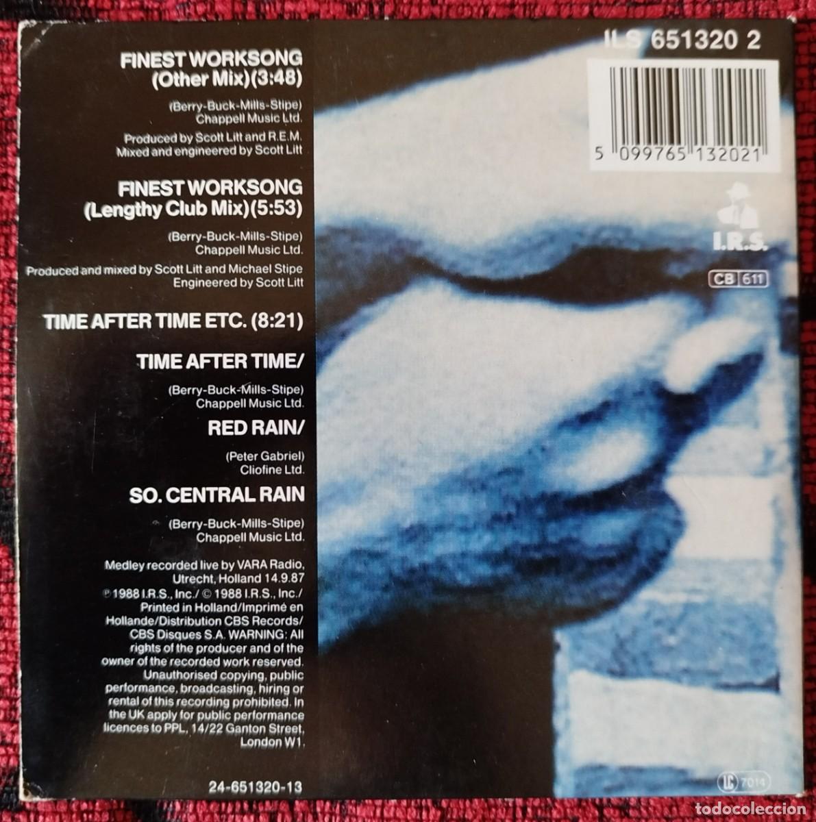 CDs de m&uacute;sica: R.E.M. ** Finest Worksong ** 1988 UK CD SINGLE - Foto 2