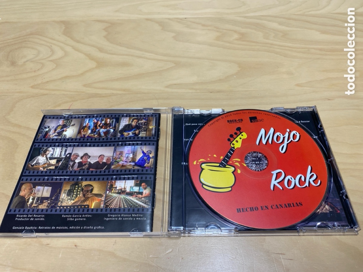 CDs de m&uacute;sica: Mojo Rock - Hecho en Canarias - Foto 3