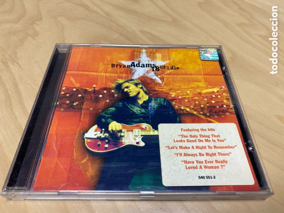 CDs de m&uacute;sica: Bryan Adams - 18 til I die - Foto 1