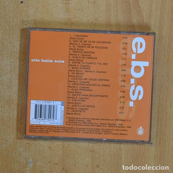 CDs de m&uacute;sica: ELLA BAILA SOLA - EBS - CD - Foto 2