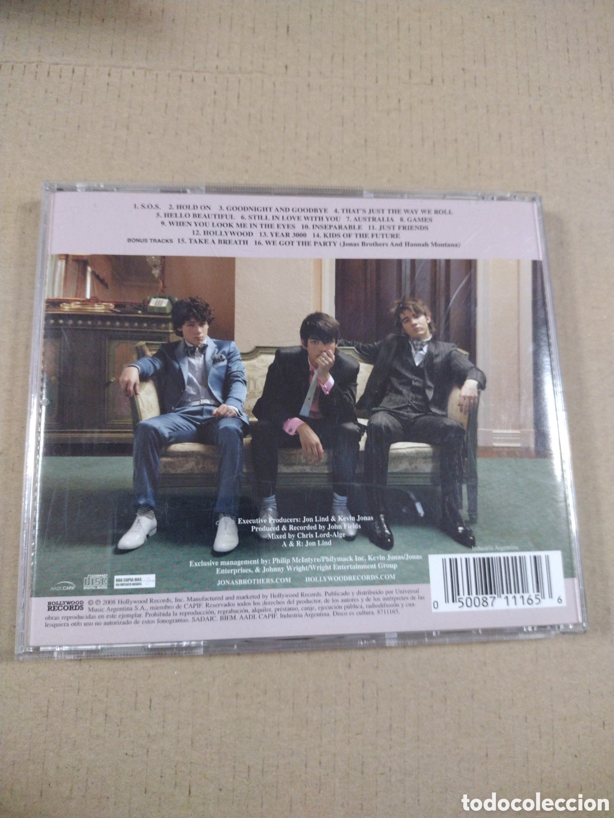 CDs de m&uacute;sica: Jonas Brothers. Jonas Brothers. CD - Foto 2