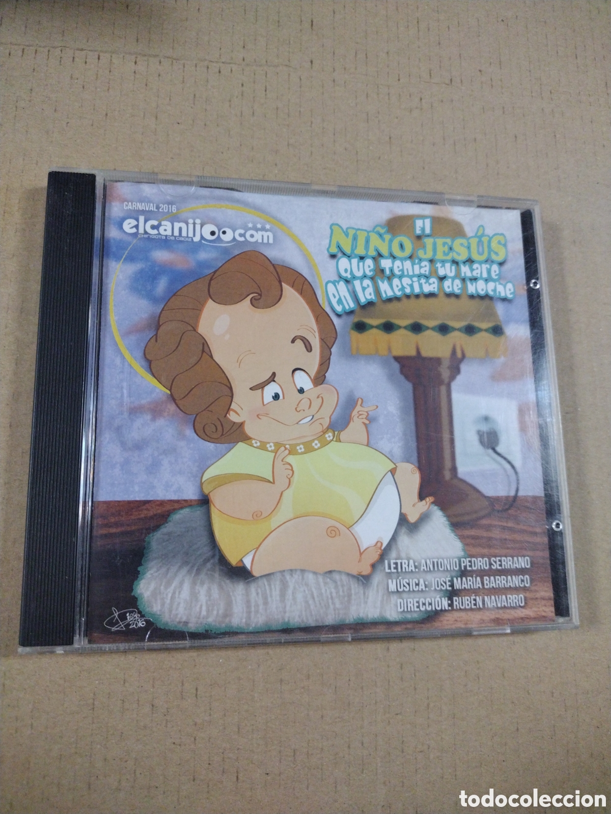 CDs de m&uacute;sica: El canijo de Carmona. El Ni&ntilde;o Jesus que tenia tu mare en la mesita de noche. CD