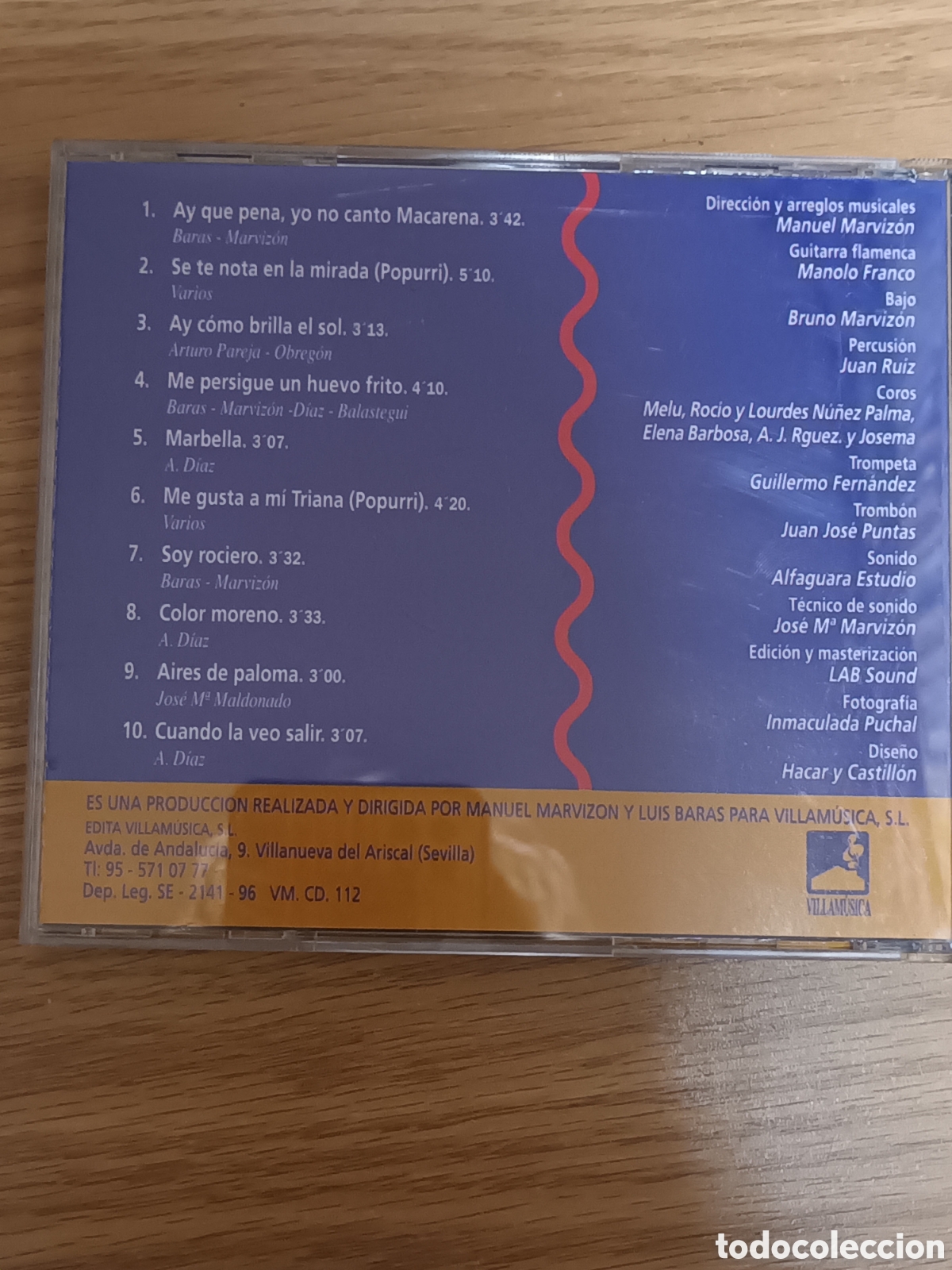 CDs de m&uacute;sica: Curro y Antonio a tiempo - Foto 2