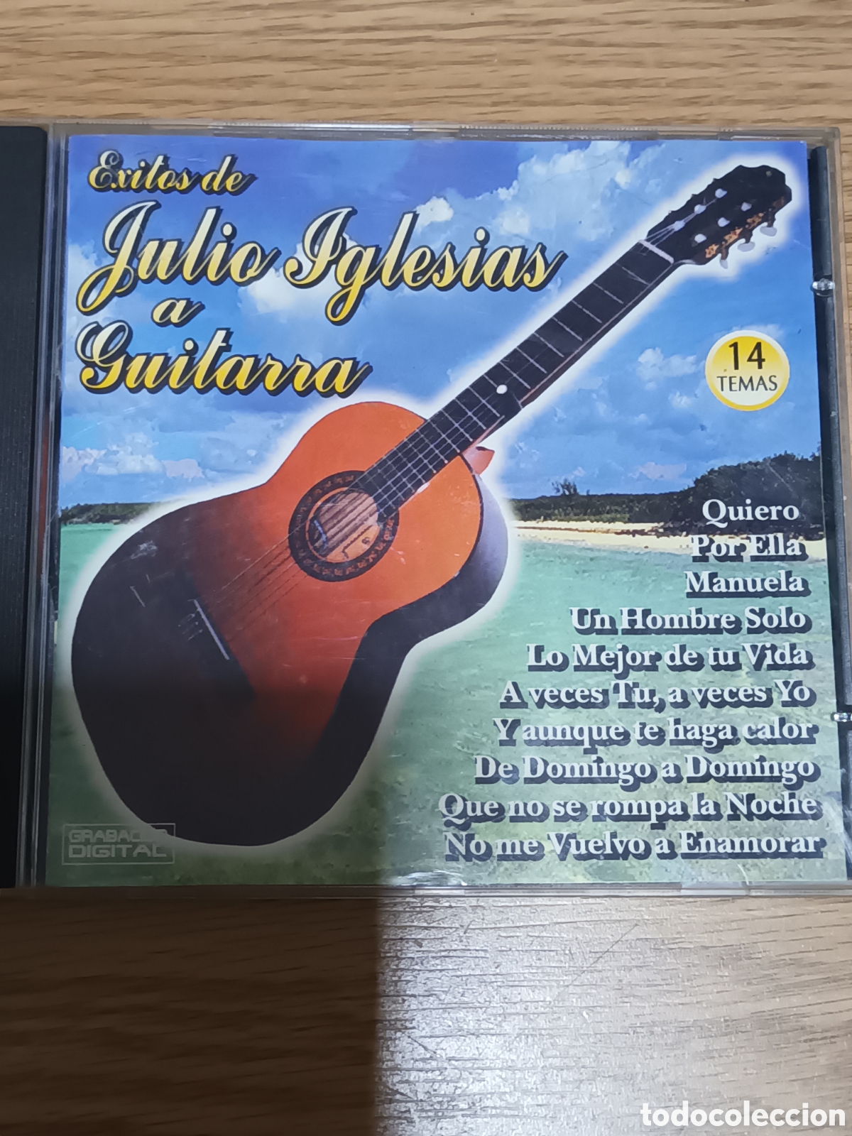 CDs de m&uacute;sica: Exitos de julio iglesias a guitarra - Foto 1