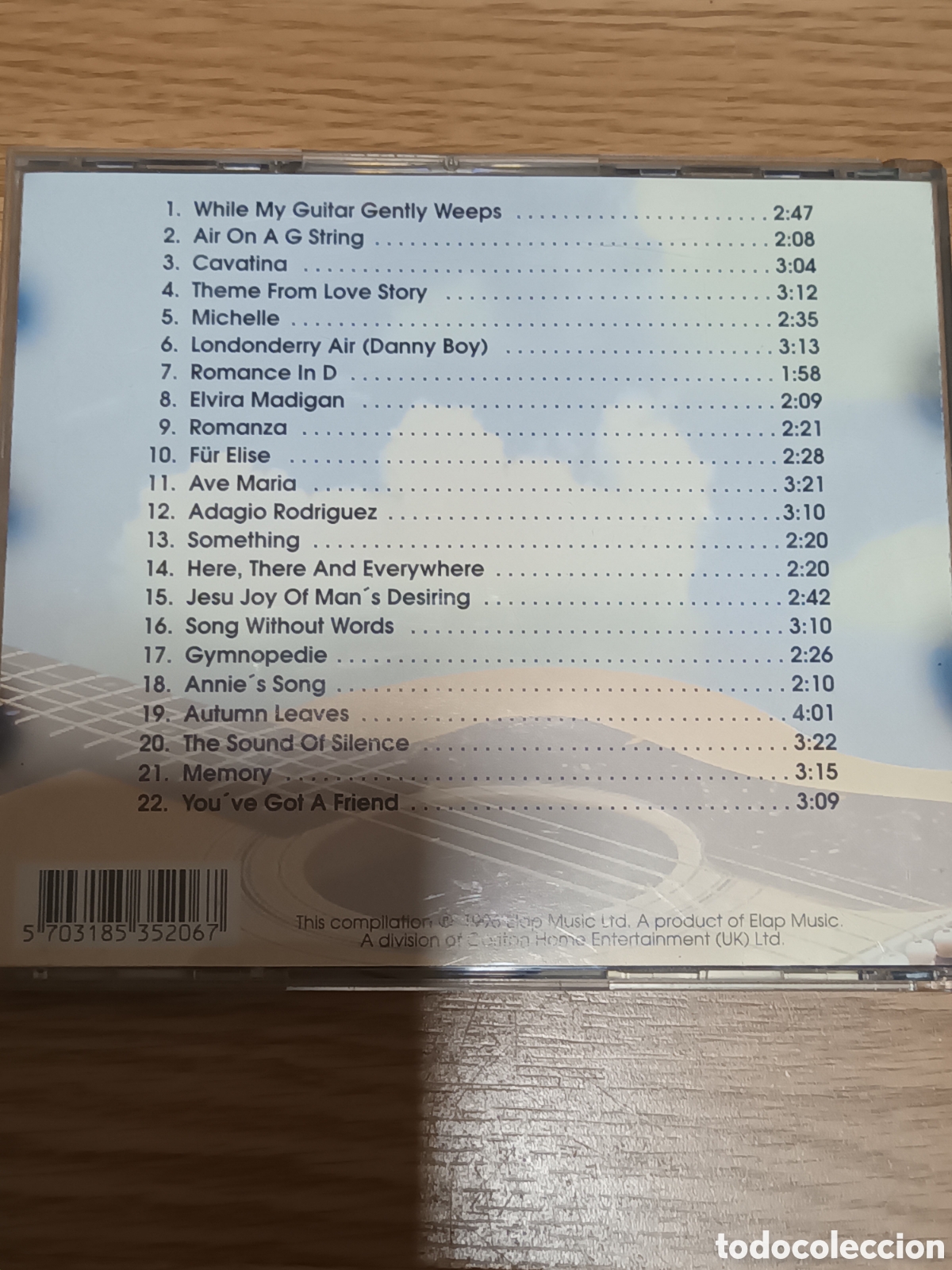 CDs de m&uacute;sica: Guitar moods cd musical - Foto 2