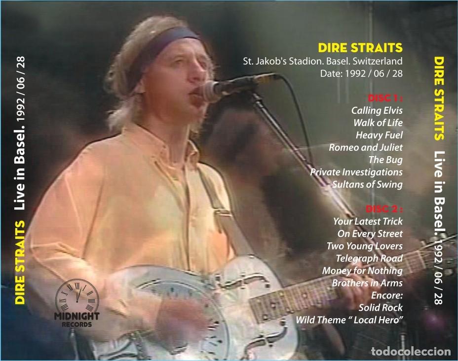 CDs de m&uacute;sica: DIRE STRAITS. ST. JAKOB&acute;S BASEL. 2 CD. - Foto 2