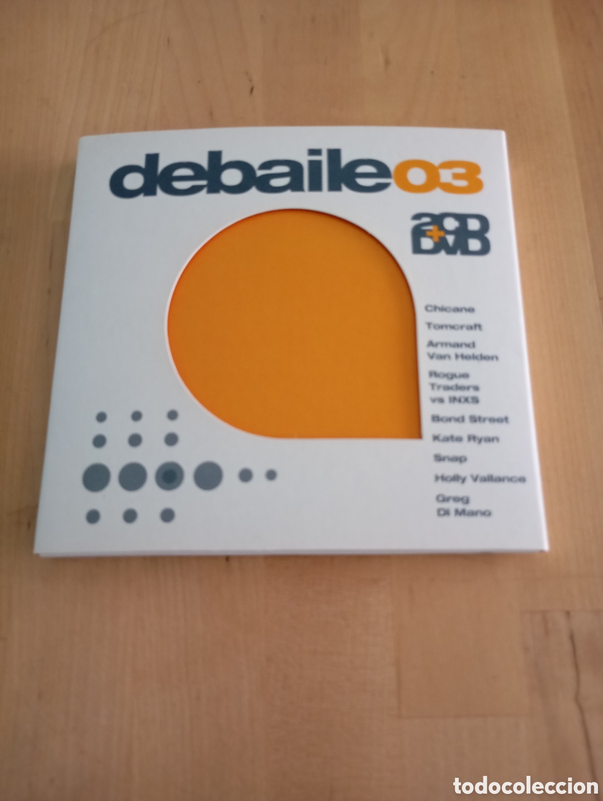 CDs de m&uacute;sica: Debaile 03. 2CD + 1DVD. Recopilatorio - Foto 1