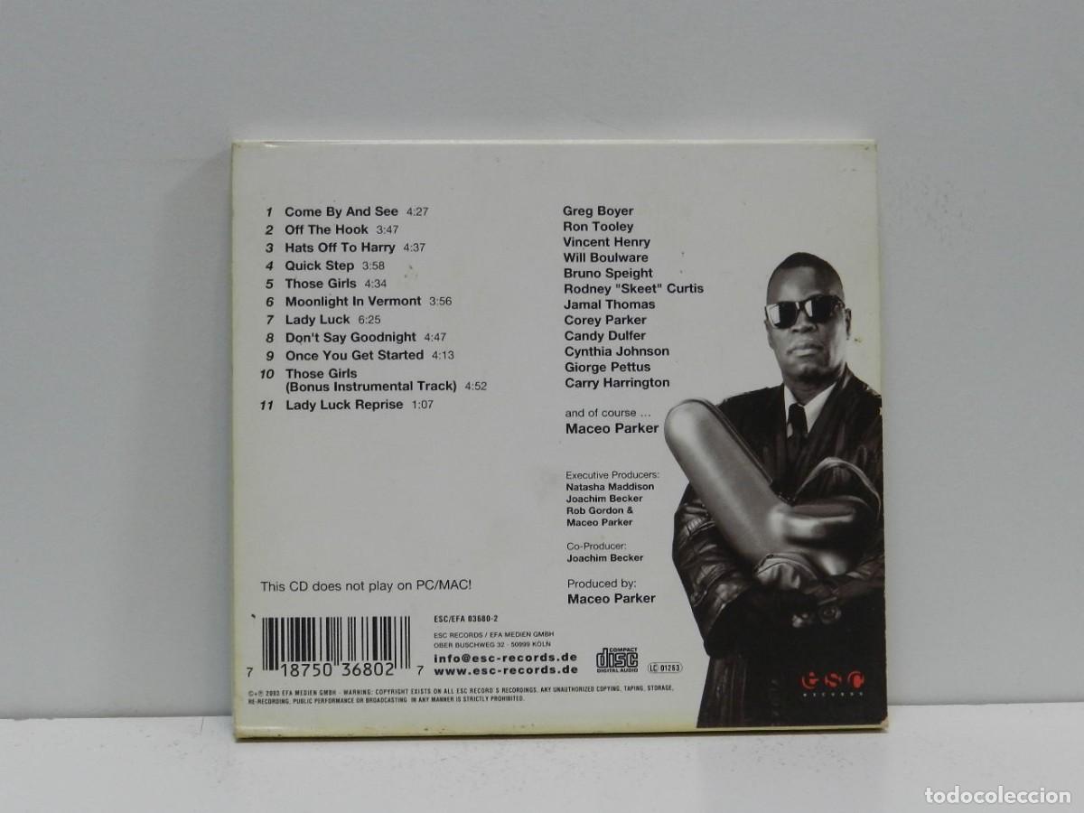 CDs de m&uacute;sica: DISCO CD. Maceo Parker &ndash; Made By Maceo. COMPACT DISC. - Foto 2